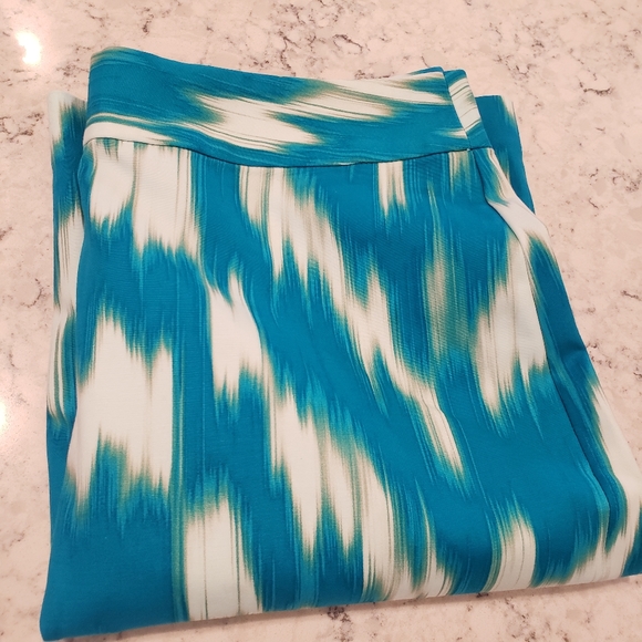 Banana Republic Blue / Emerald Pencil Skirt NWT 8 - Picture 10 of 11